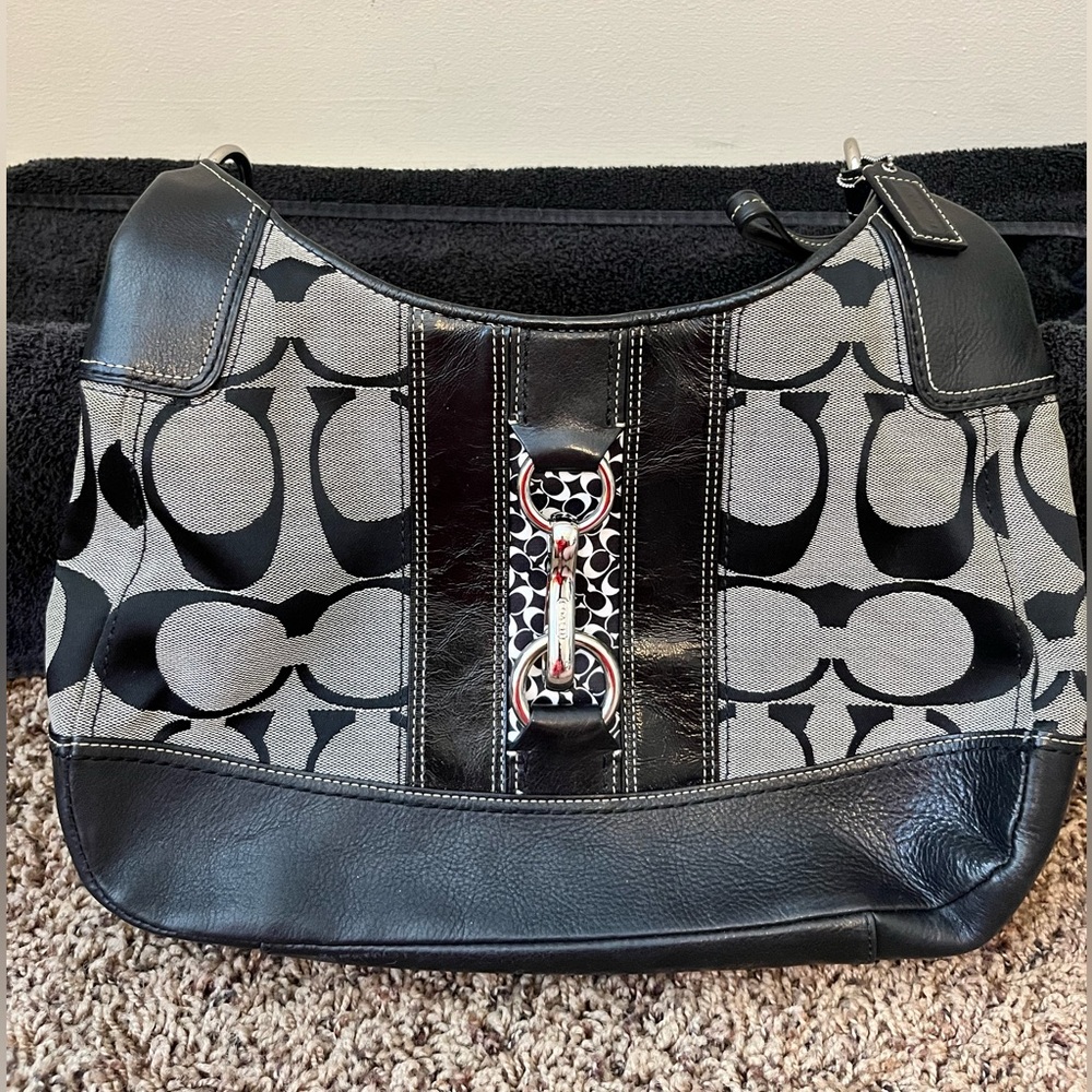 Coach Hampton Satchel Shoulder Bag